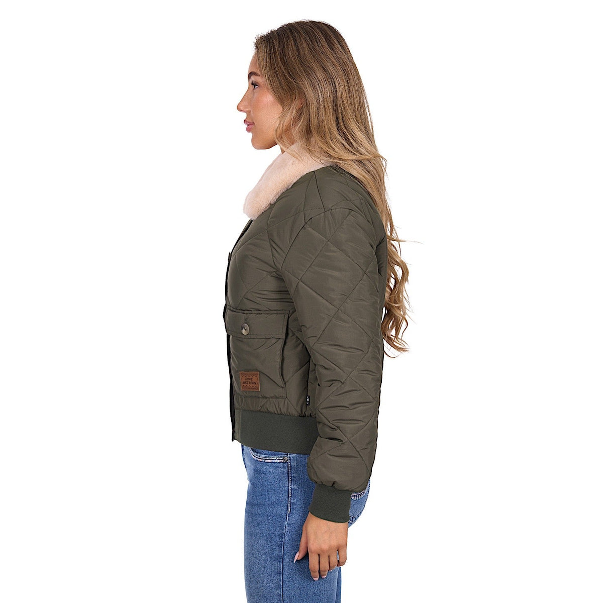 Pure Western Women’s Emelia Jacket - Green