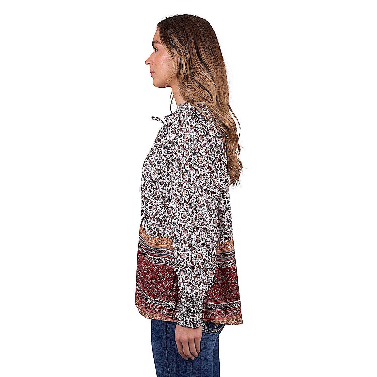 Pure Western Women’s Hudson Blouse - Multi