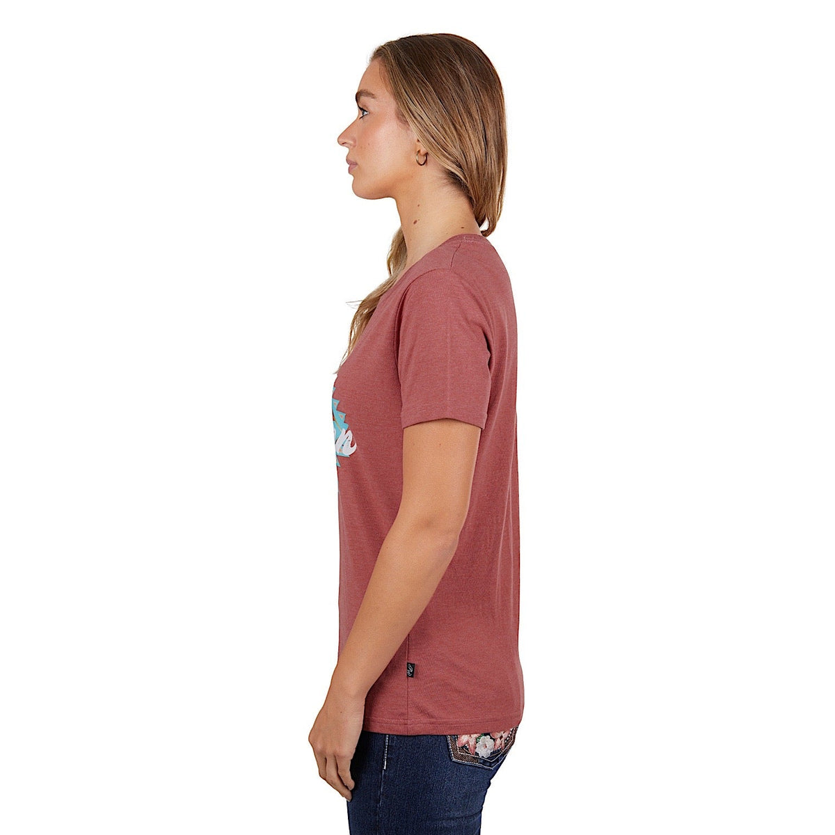 Pure Western Women’s Juliet Tee Rose