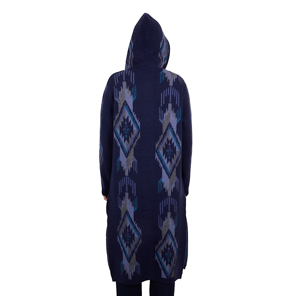 Pure Western Women’s Lana Hooded Knitted Cardigan Navy