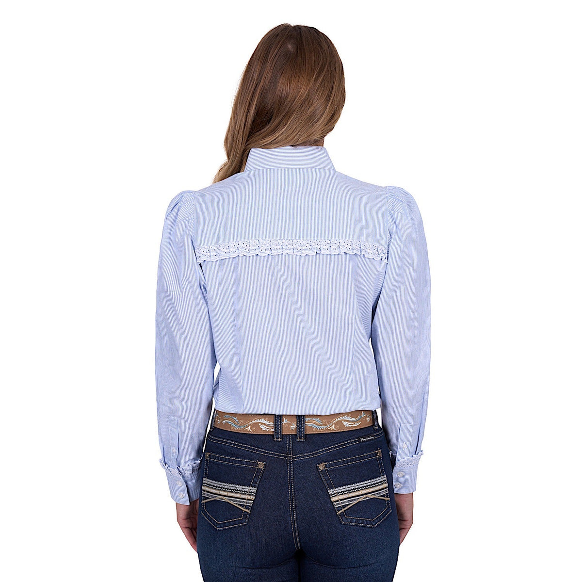 Pure Western Women’s Lexi Shirt - Blue