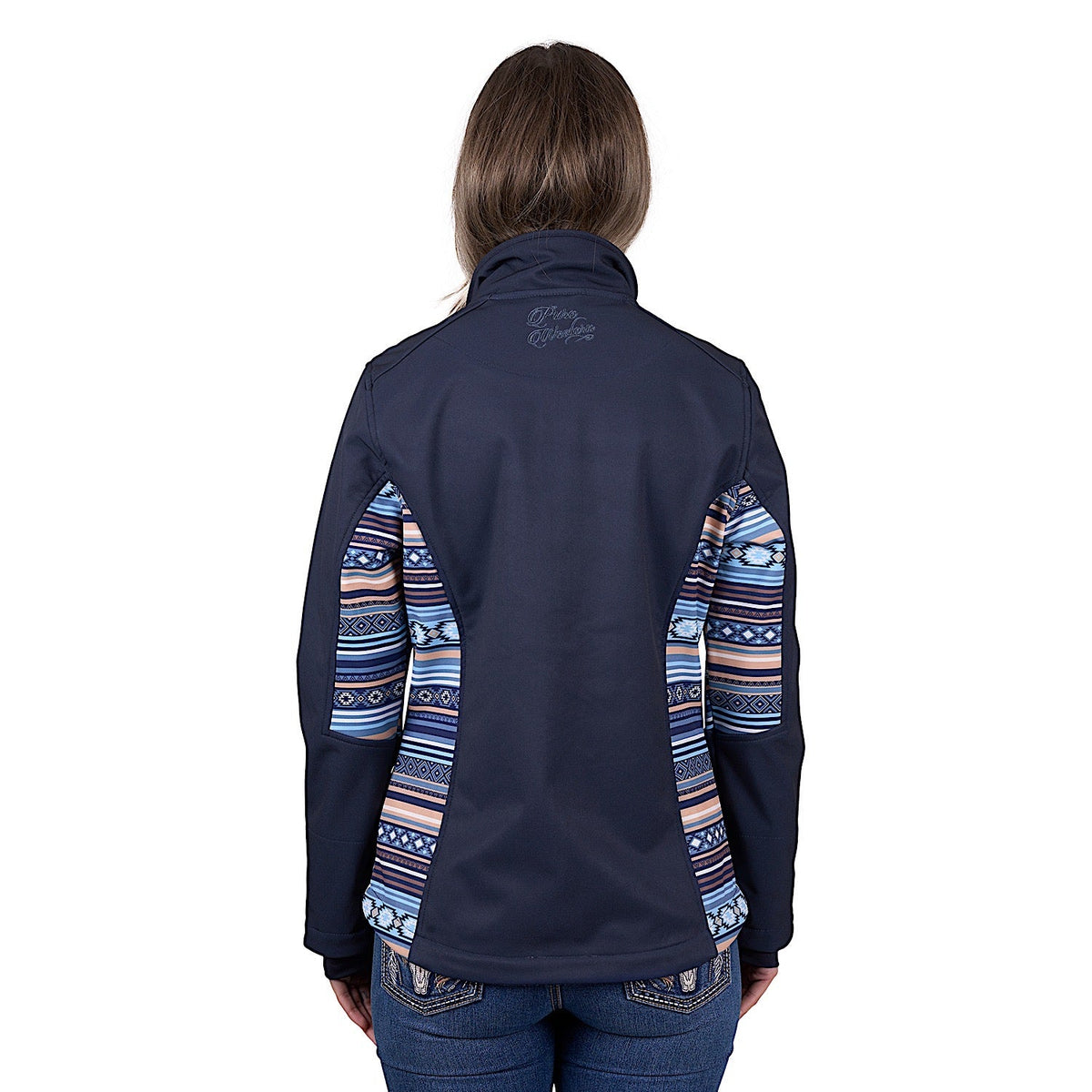 Pure Western Women’s Misha Soft Shell Jacket - Navy