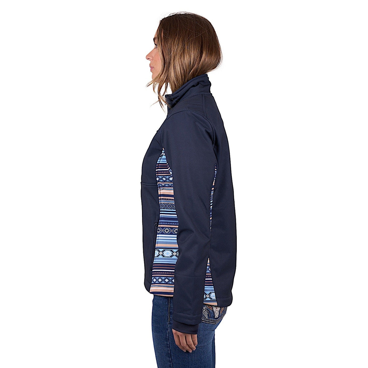 Pure Western Women’s Misha Soft Shell Jacket - Navy