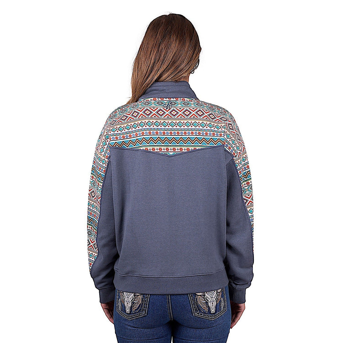 Pure Western Women’s Sally 1/4 Zip Pullover - Multi