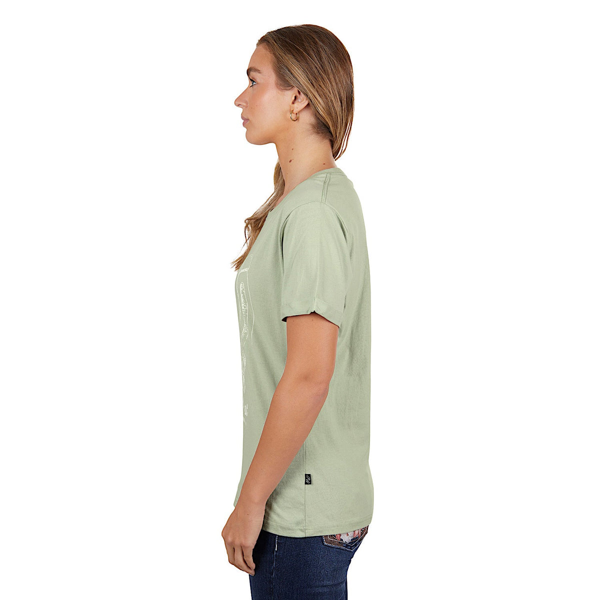 Pure Western Women’s Skylar Tee Green