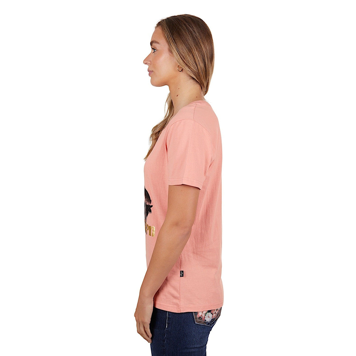 Pure Western Women’s Tatum Tee Coral