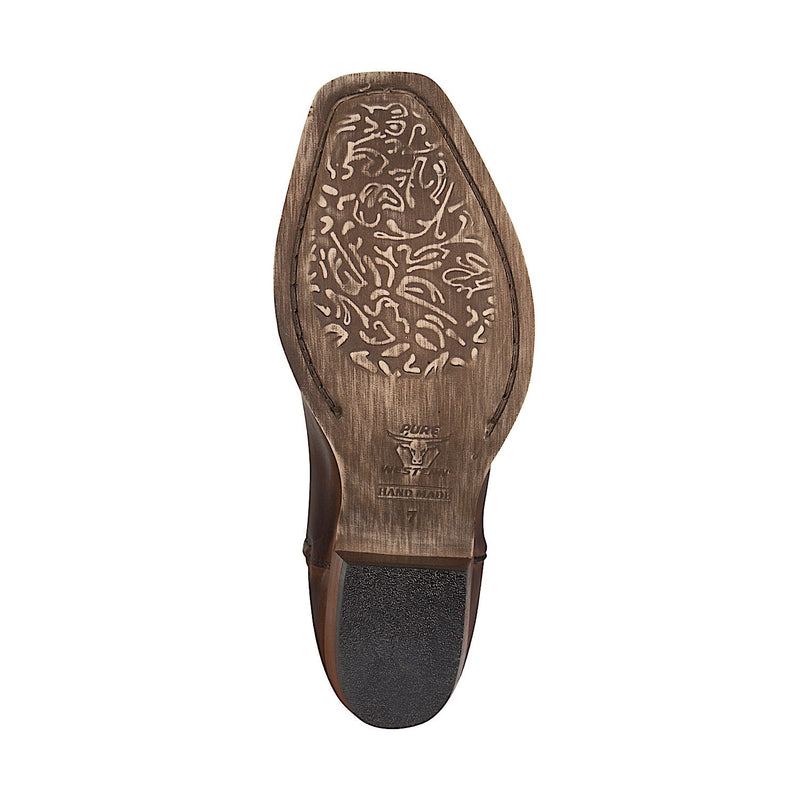 Pure Western Women’s Vegas Boot - Oily Brown/Plum
