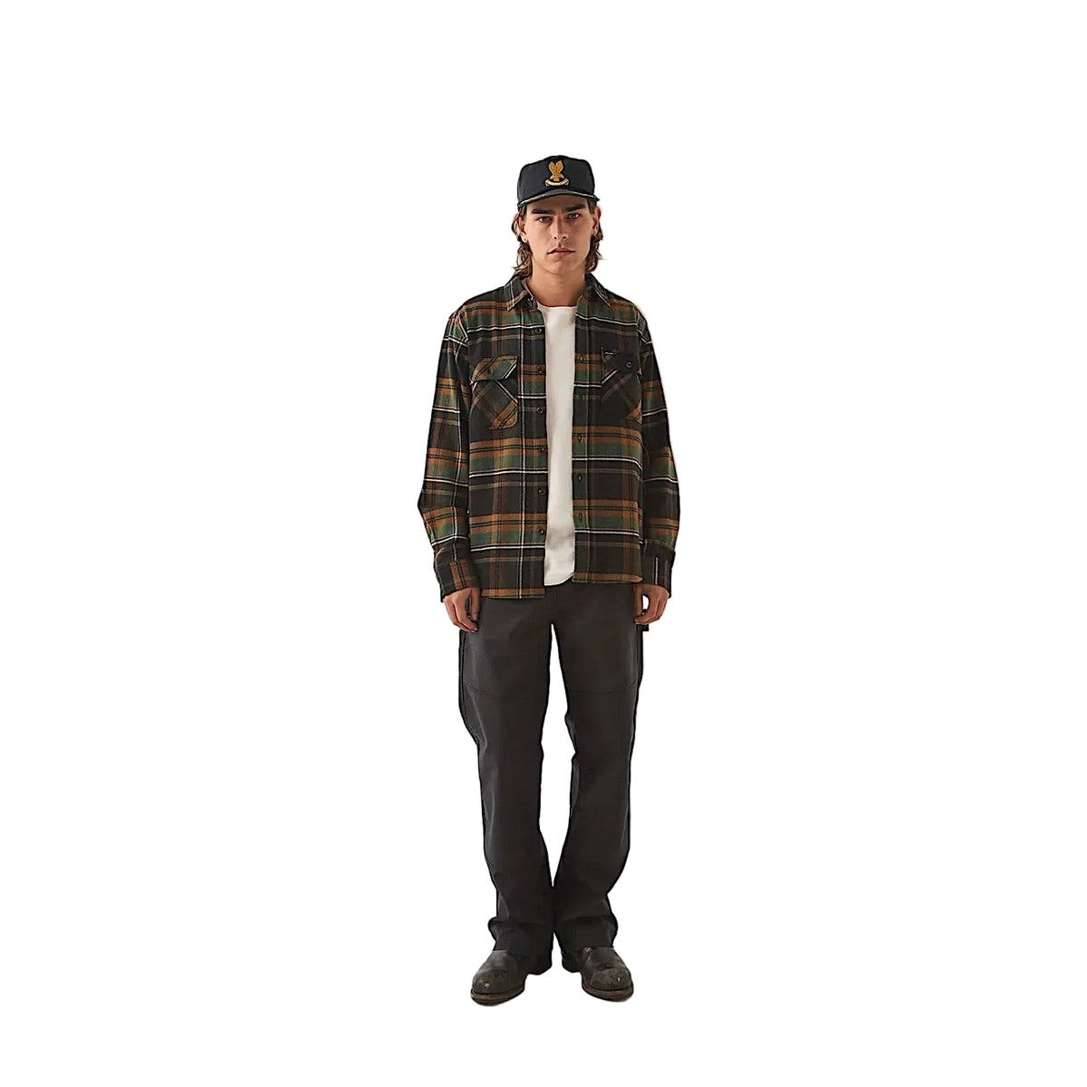 Brixton Men's Builders Carpenter Pant - Black