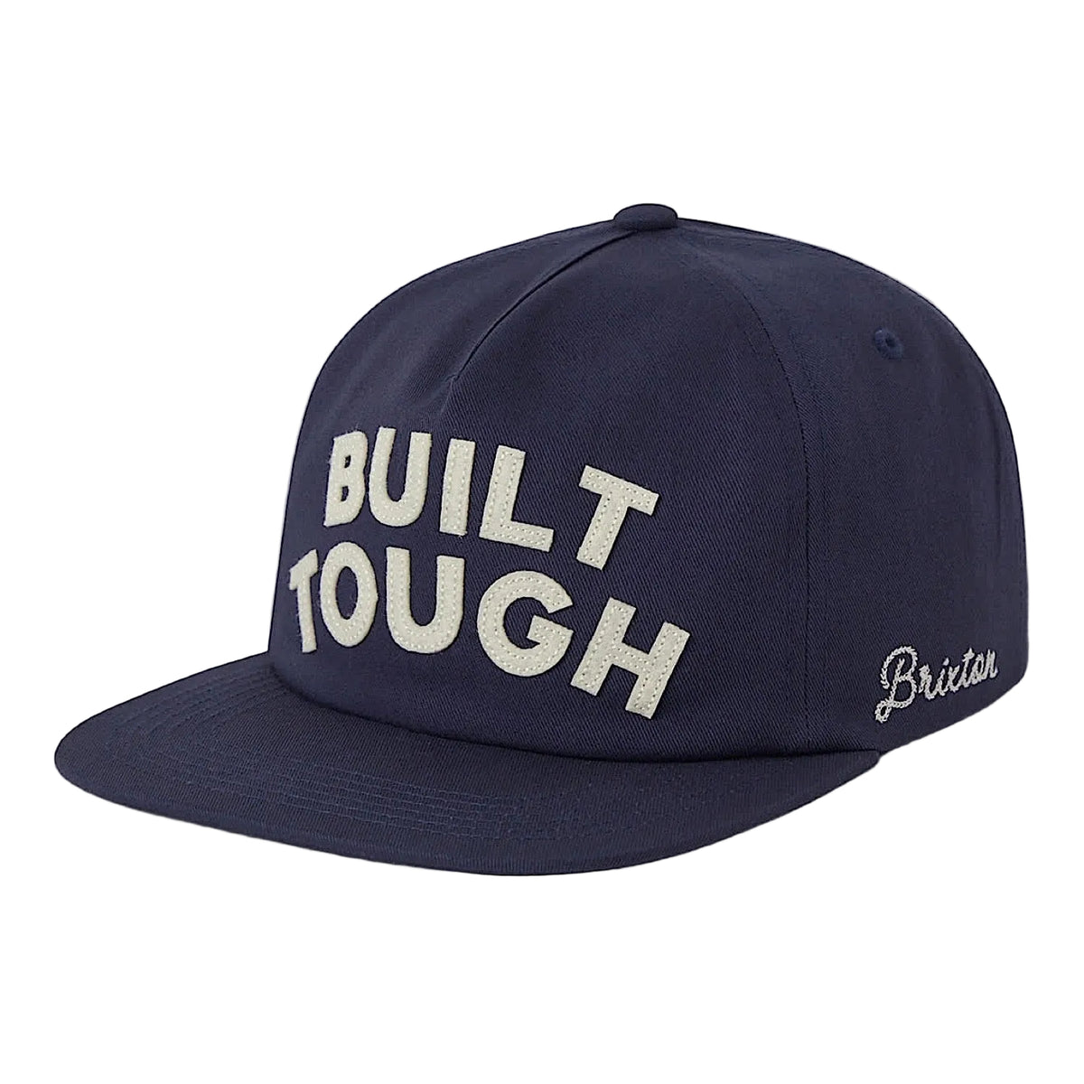 Brixton Ford Built Tough Snapback - American Navy/Wimbledon White
