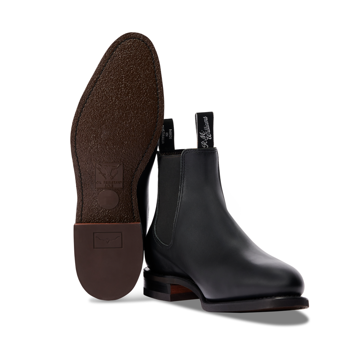 R.M. Williams Comfort Macquarie Boot - Ebony
