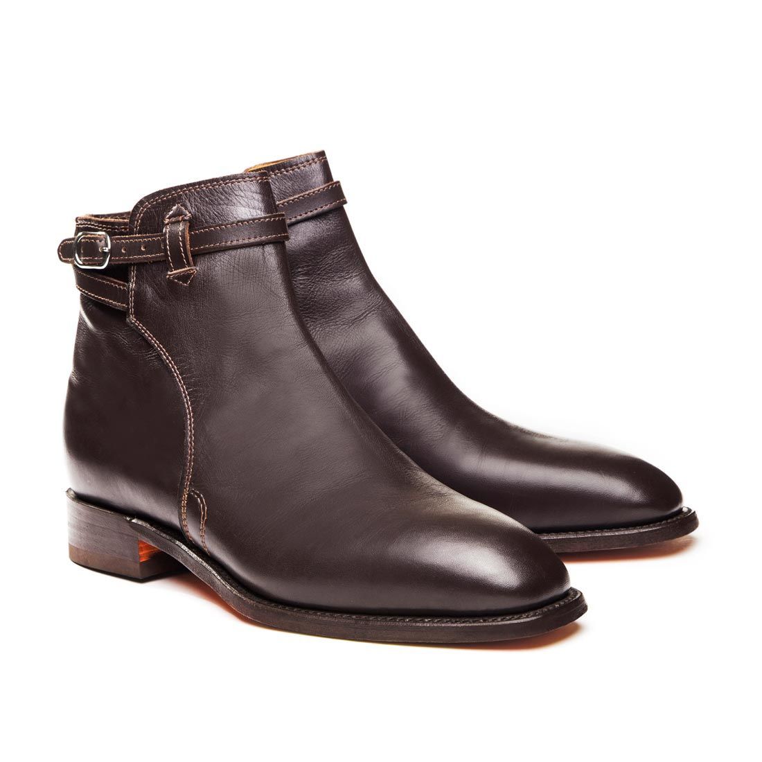 Buy Williams Stockmans Buckle Boot Chestnut Leather The