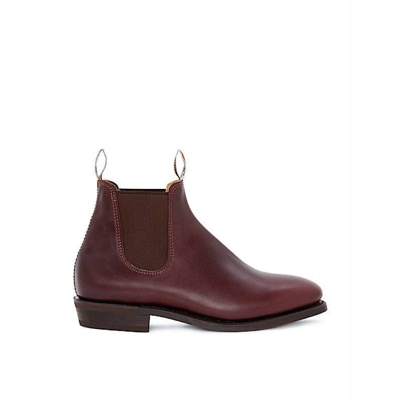 R.M.Williams Women’s Adelaide Rubber Sole Boots - Oxblood