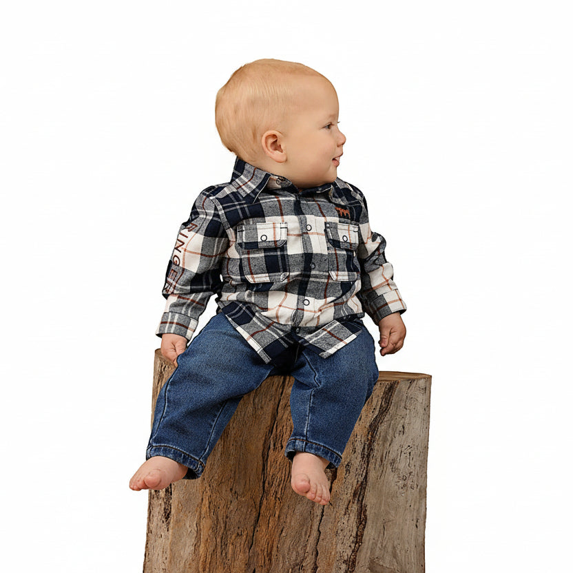 Ringers Western Babies Rusty Denim Pull On Jean - Classic Blue