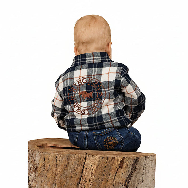 Ringers Western Babies Rusty Denim Pull On Jean - Classic Blue