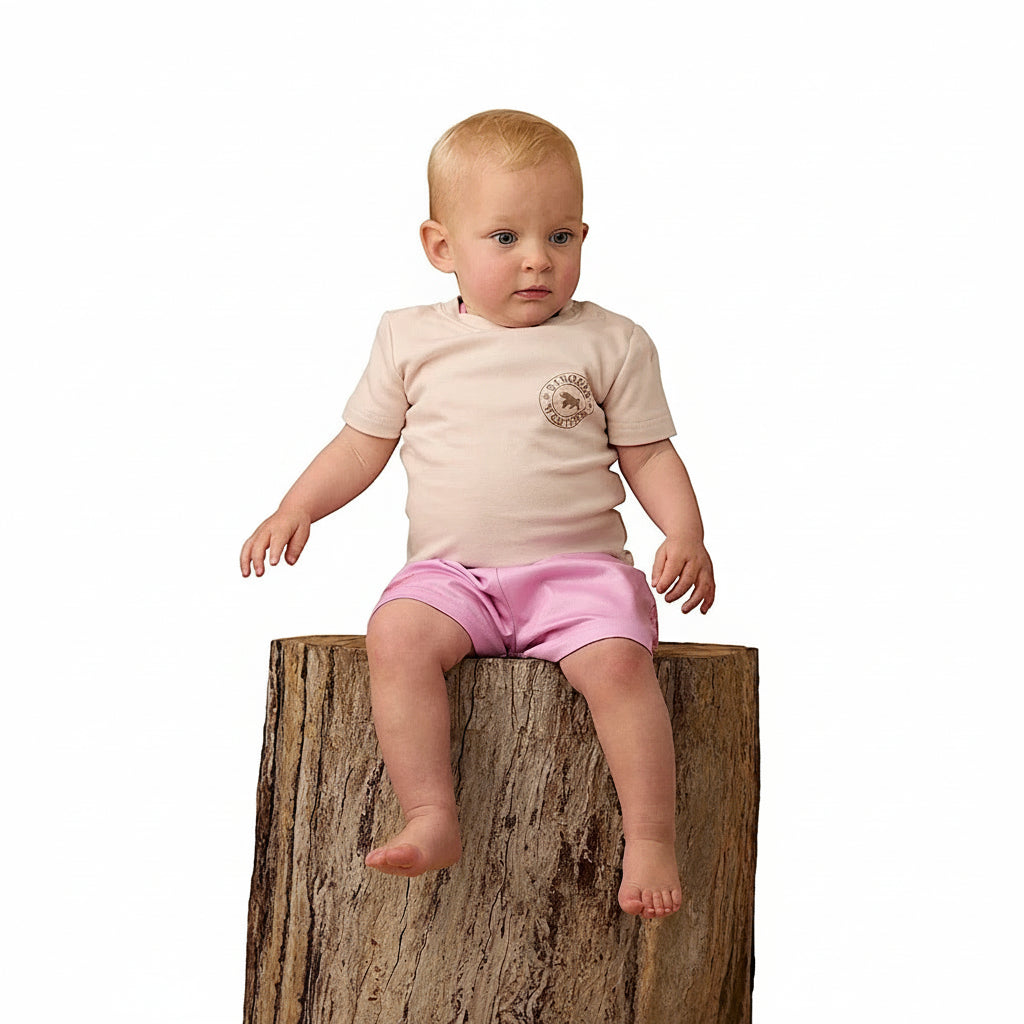 Ringers Western Babies Signature Bull T-Shirt - Beige/Clay