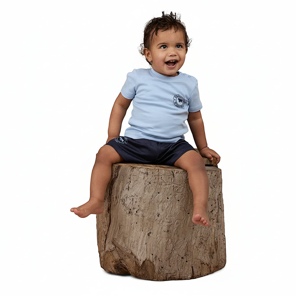 Ringers Western Babies Signature Bull T-Shirt - Blue/Navy