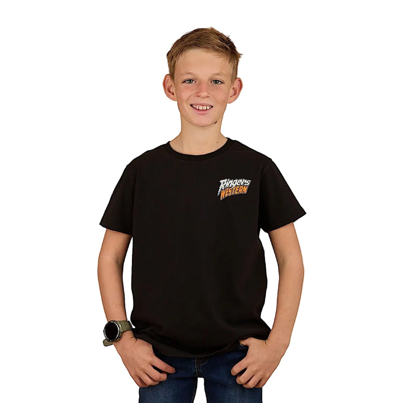 Ringers Western Boy’s Rip It Classic Fit T-Shirt - Black