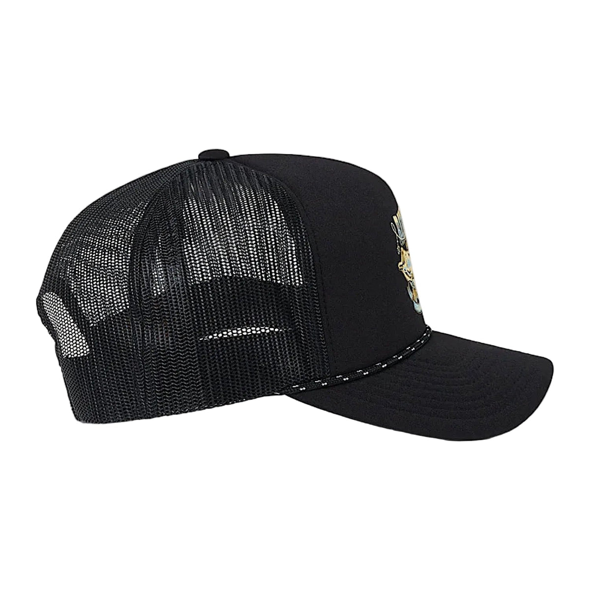 Ringers Western Bucking Barra Foam Cap - Black