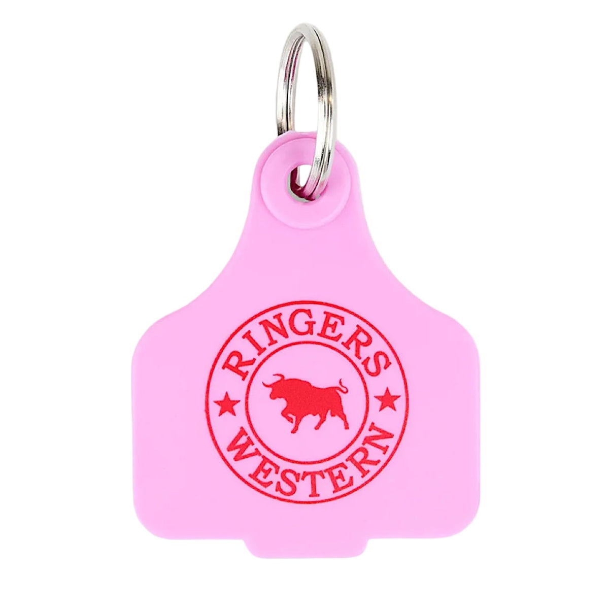 Ringers Western Cattle Tag - Pink / Red