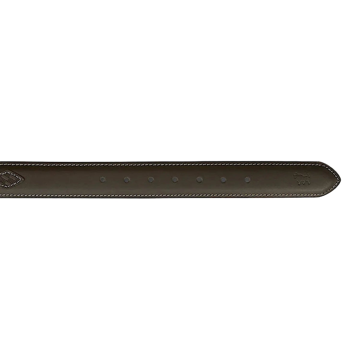 Ringers Western Cattleman Belt - Black/Silver