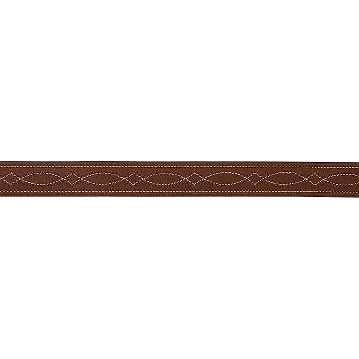 Ringers Western Crossover Belt - Brown/Gold