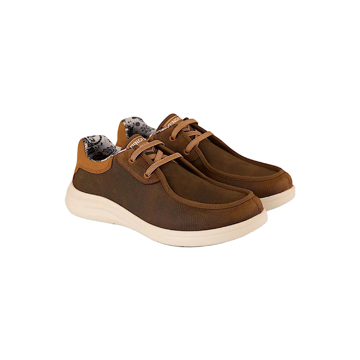 Ringers Western Cruiza Leather Lace-Up - Brown