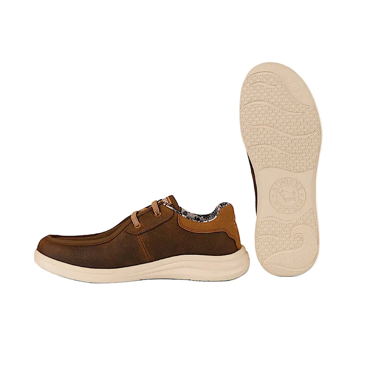 Ringers Western Cruiza Leather Lace-Up - Brown