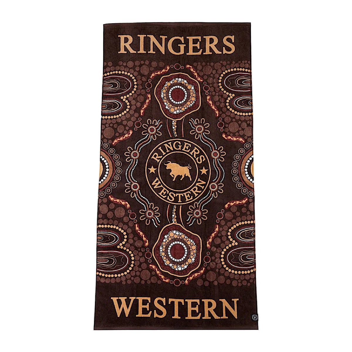 Ringers Western Garbala Towel - Dark Chocolate