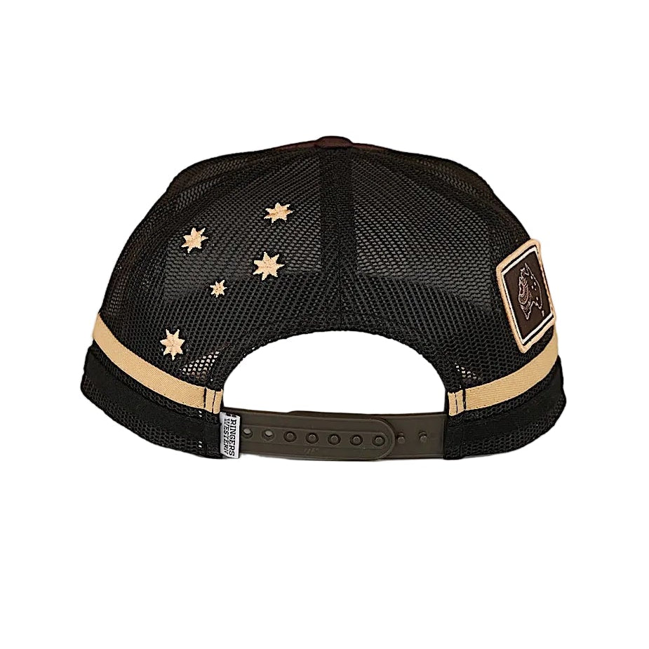 Ringers Western Garbala Trucker Cap - Dark Chocolate