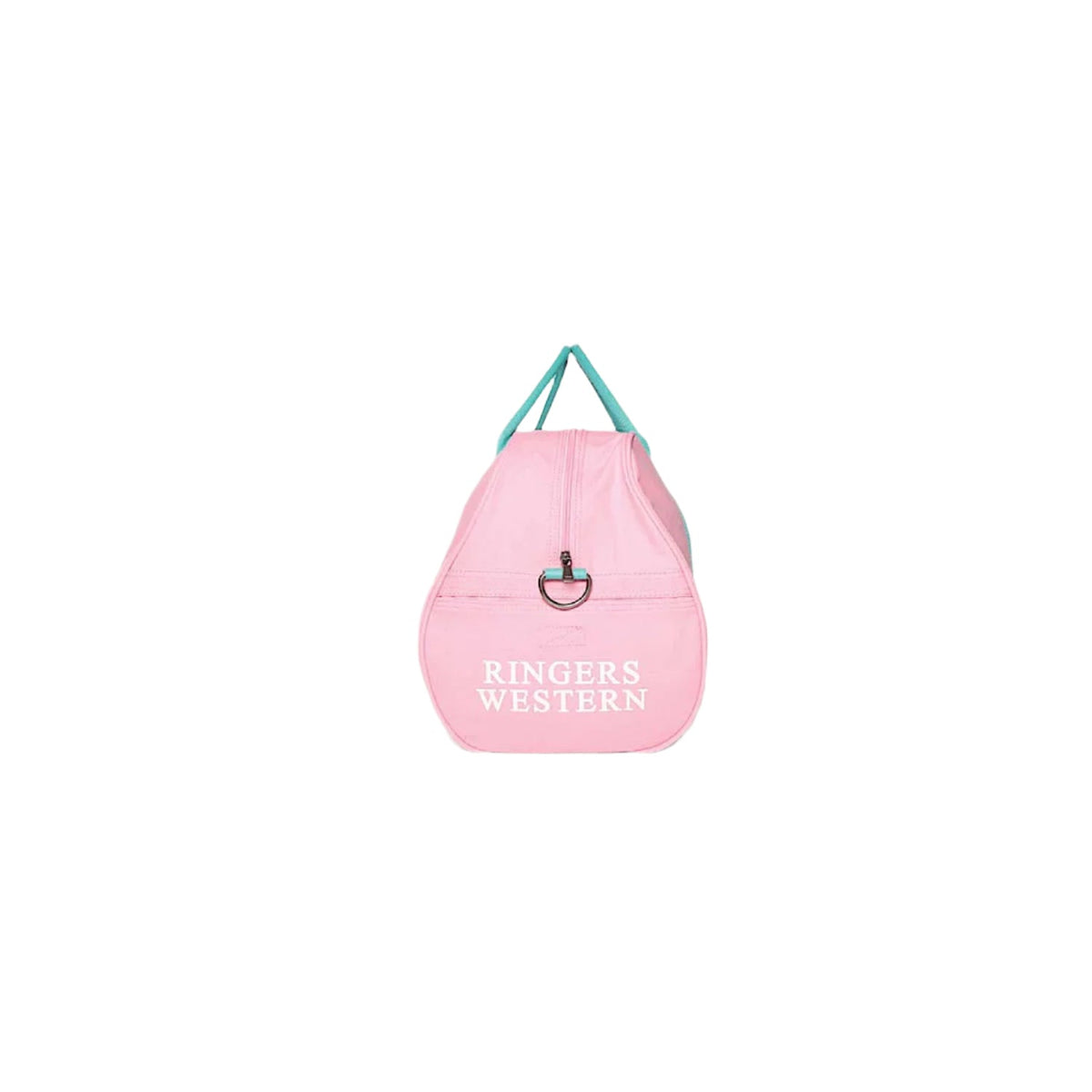 Ringers Western Gundagai Duffle Bag - Pink/Mint with White Logo