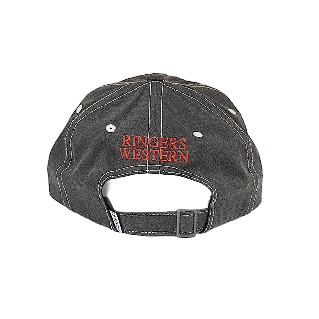 Ringers Western Here For Cowboys Baseball Cap - Charcoal