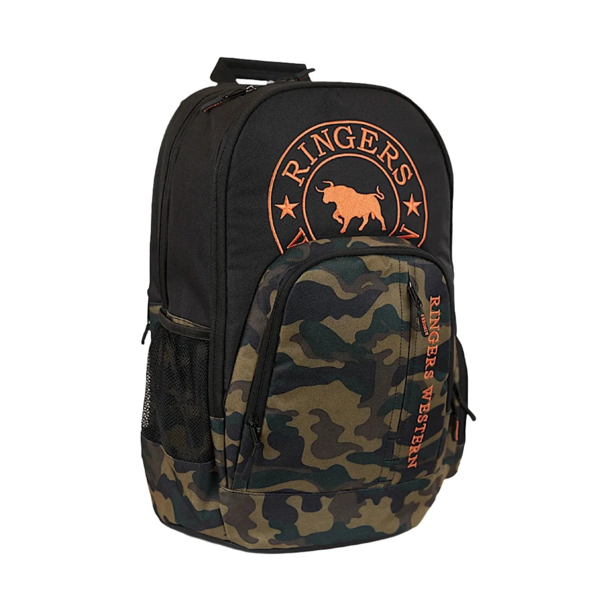 Ringers Western Holtze Backpack - Black with Camo