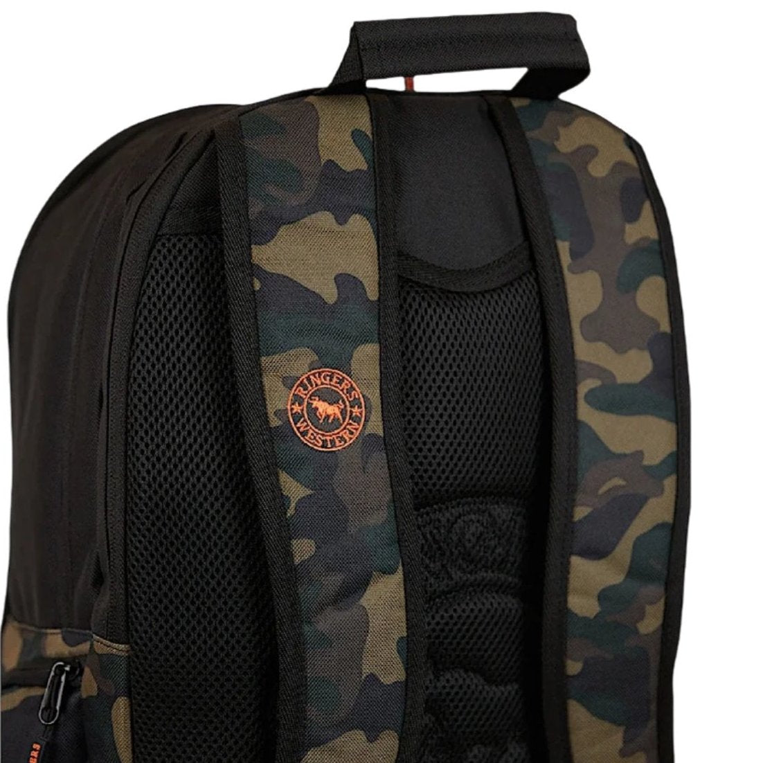 Ringers Western Holtze Backpack - Black with Camo