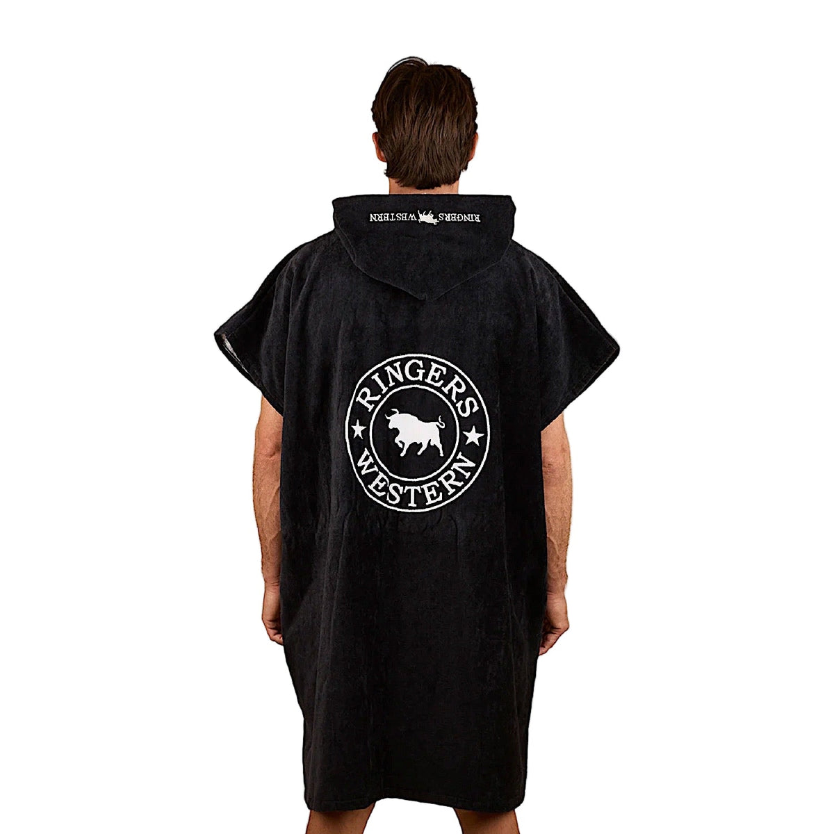Ringers Western Hooded Towel - Black