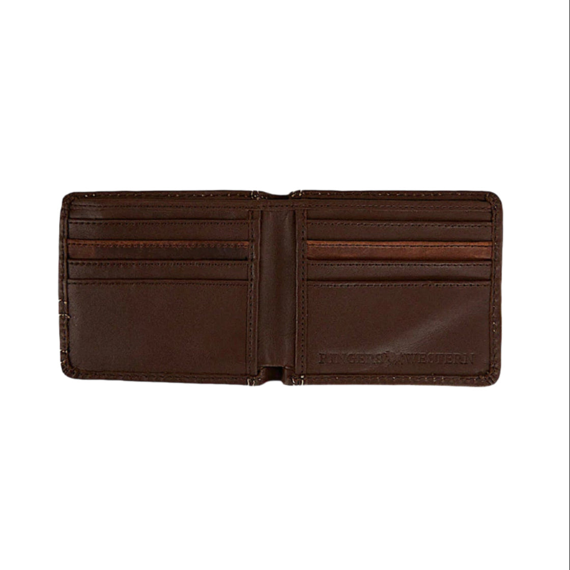Ringers Western Indiana Wallet - Chocolate