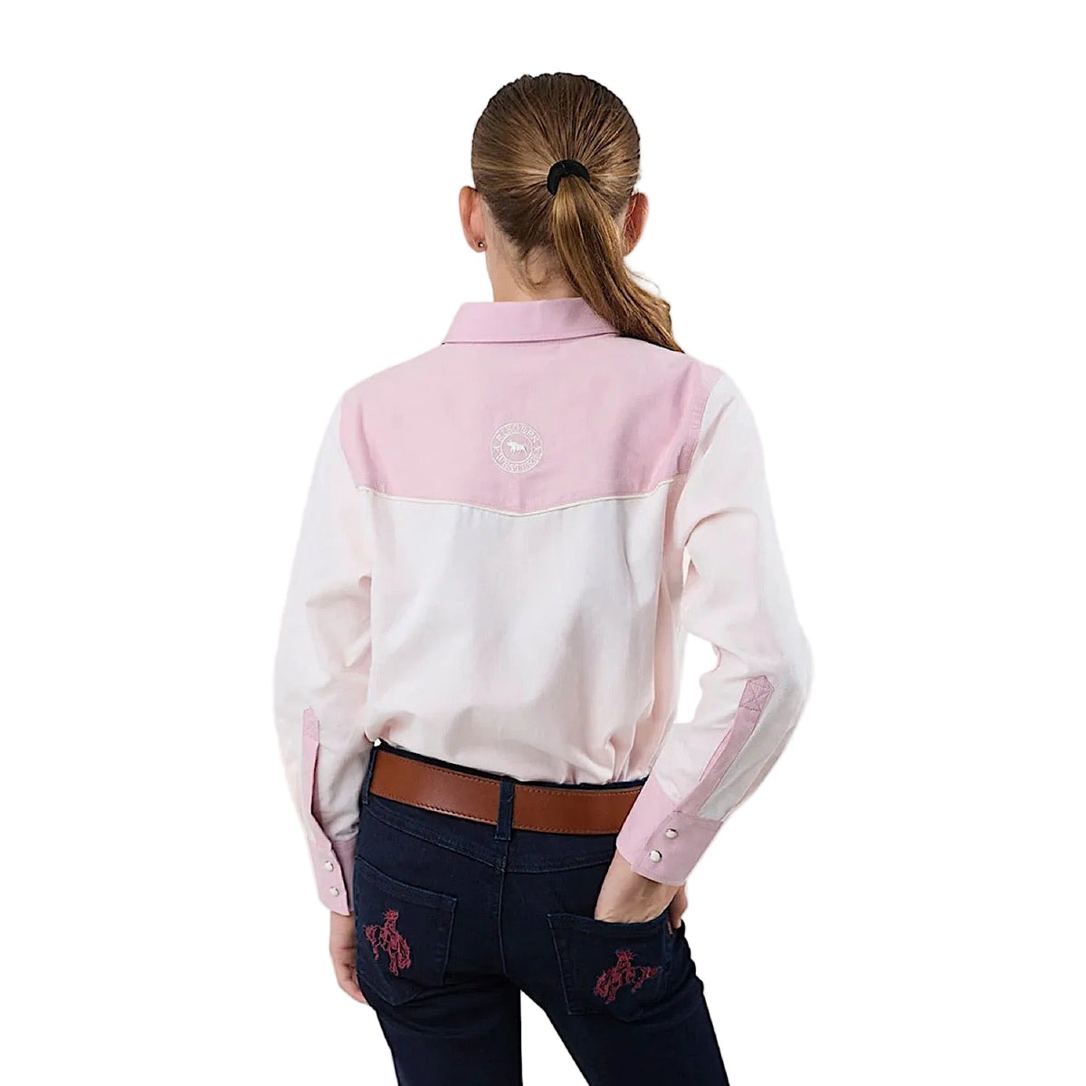 Ringers Western Kid’s Alamar Western Shirt - Pink