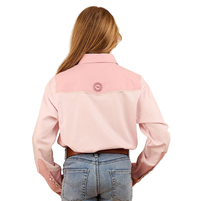 Ringers Western Kid’s Annie Western Shirt - Pink