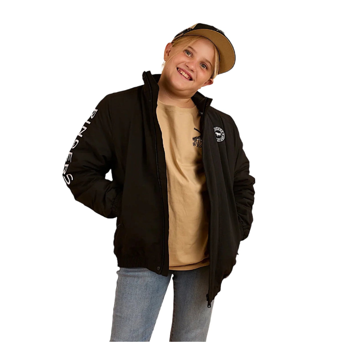 Ringers Western Kid’s Balmoral Jacket - Black
