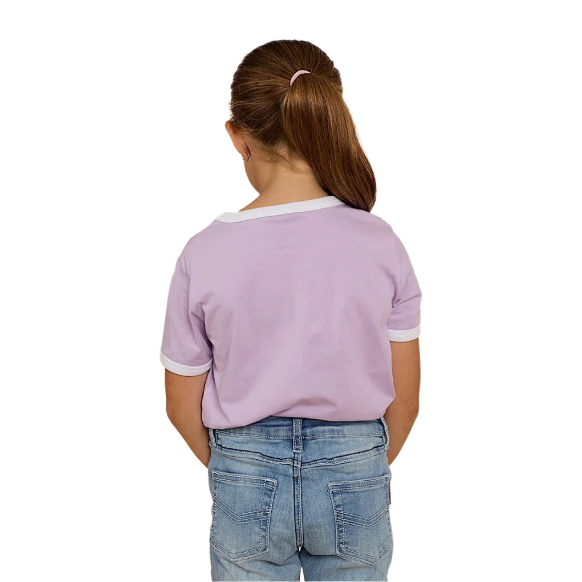 Ringers Western Kid’s Boots and Bling T-Shirt - Lavender