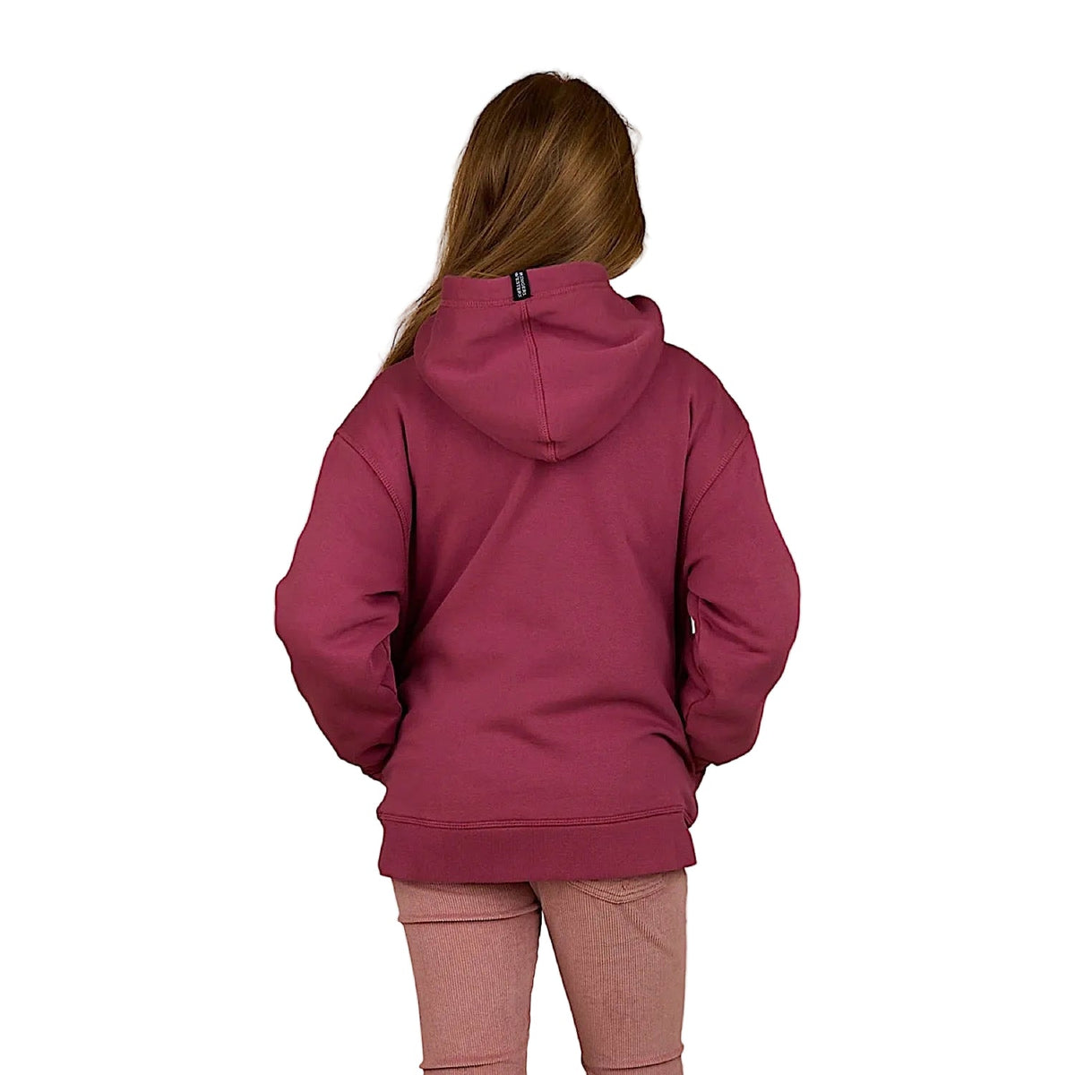 Ringers Western Kid’s Campus Oversized Hoodie - Berry