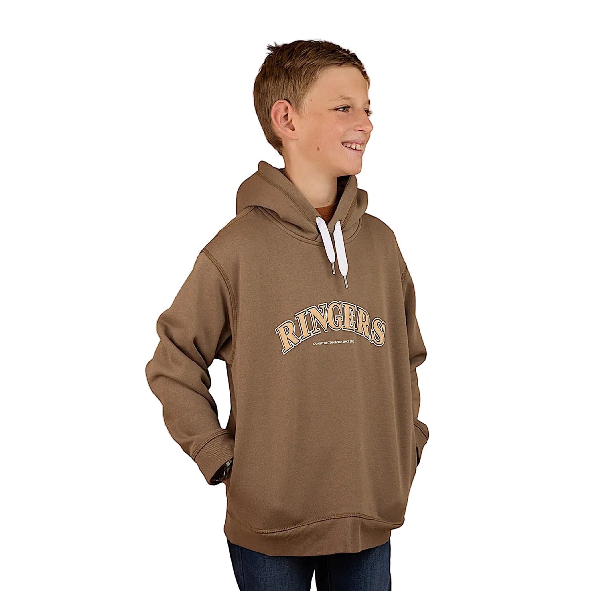 Ringers Western Kid’s Campus Oversized Hoodie - Mushroom