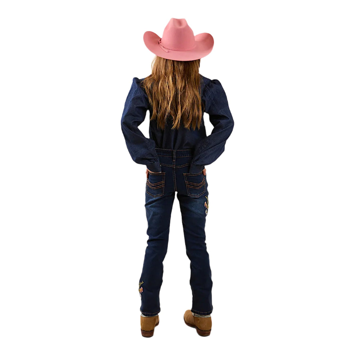 Ringers Western Kid’s Dahlia Bootleg Jean - Classic Blue