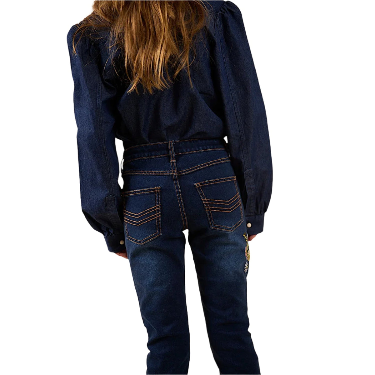 Ringers Western Kid’s Dahlia Bootleg Jean - Classic Blue