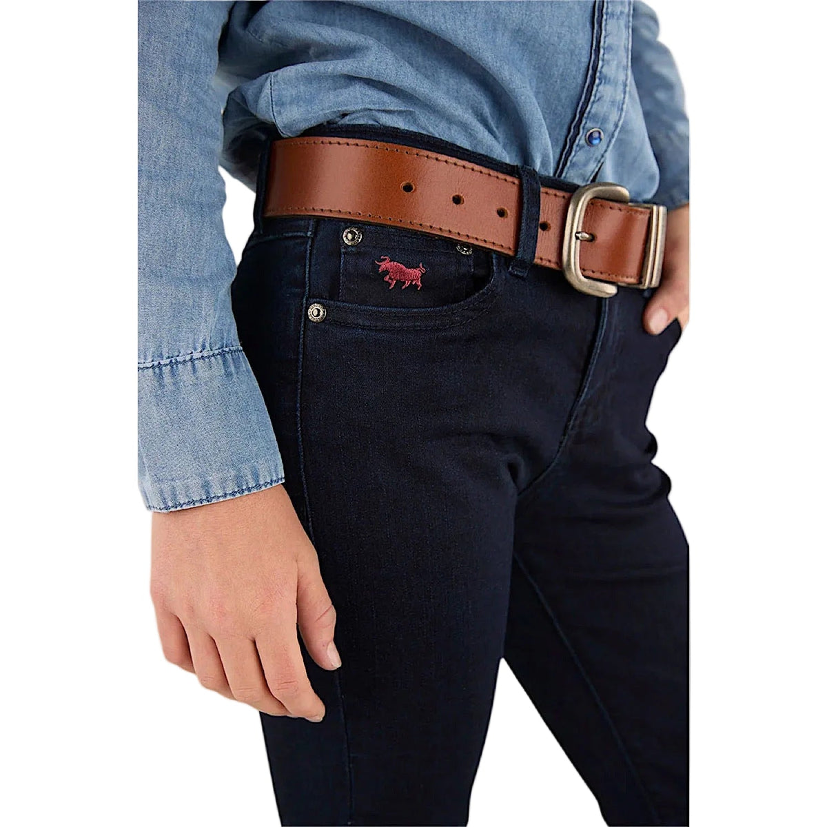 Ringers Western Kid’s Daphne Rodeo Bootleg Jean - Dark Blue
