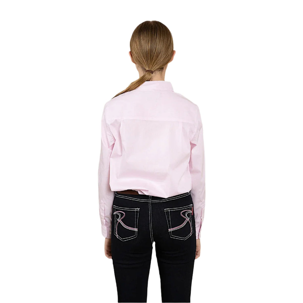 Ringers Western Kid’s Faith Dress Shirt - Pink