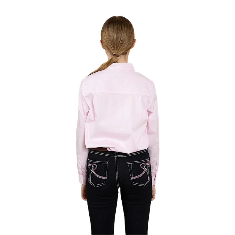 Ringers Western Kid’s Faith Dress Shirt - Pink