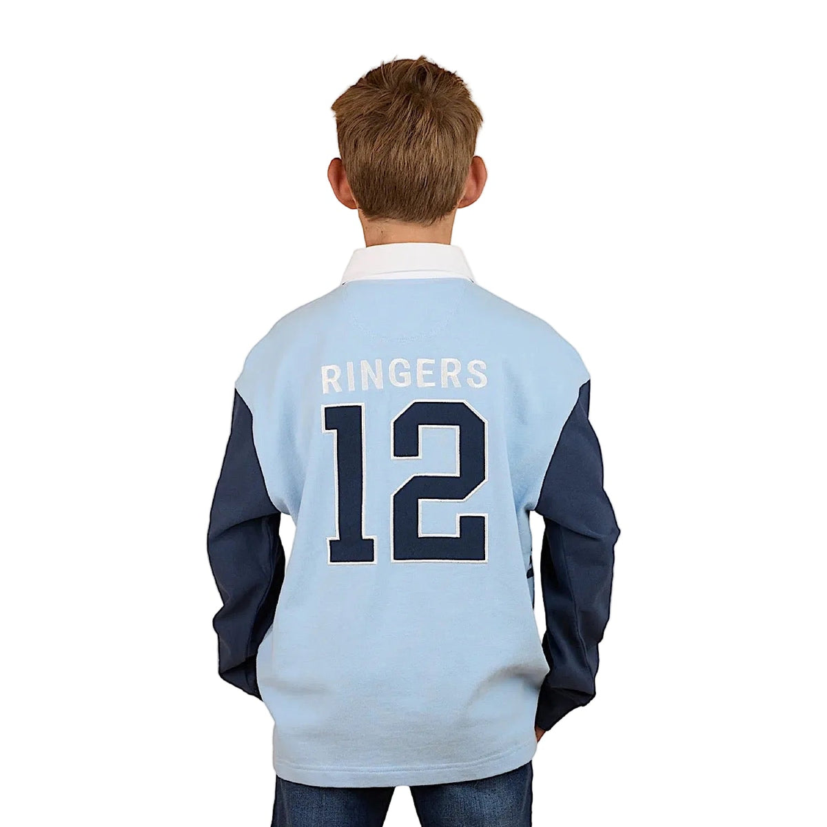 Ringers Western Kid’s Footy Roo Rugby Jersey - Blue