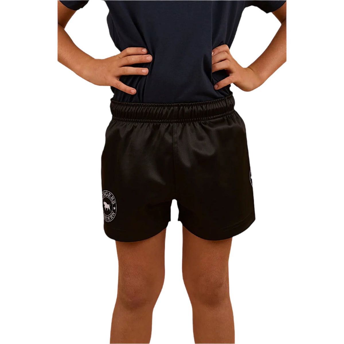Ringers Western Kid’s Footy Short - Black