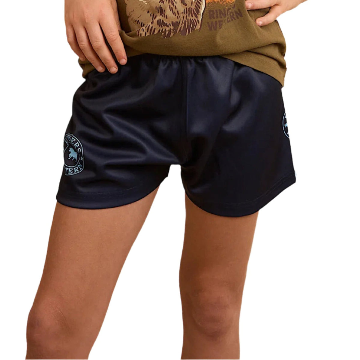 Ringers Western Kid’s Footy Short - Navy