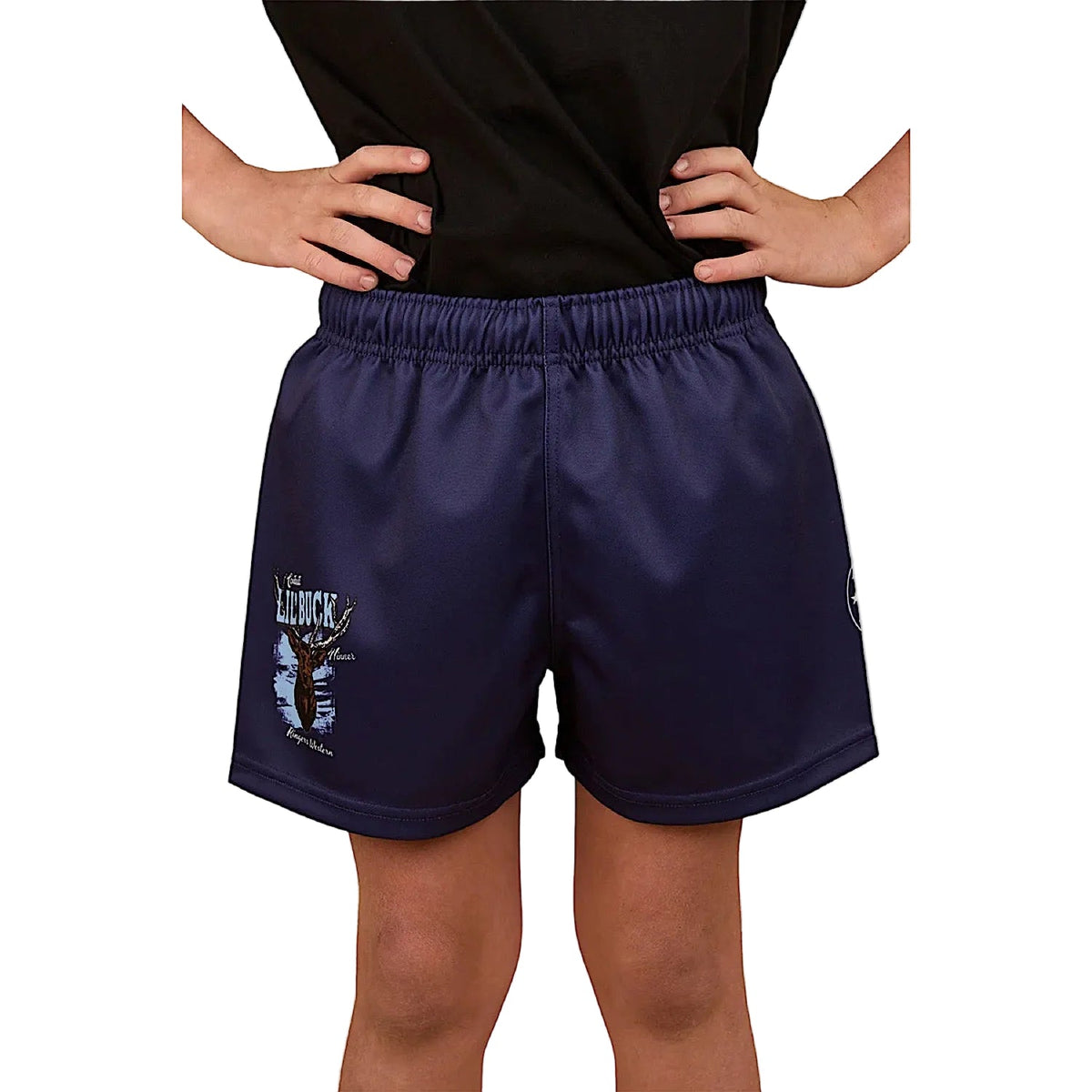 Ringers Western Kid’s Lil Buck Footy Short - Navy